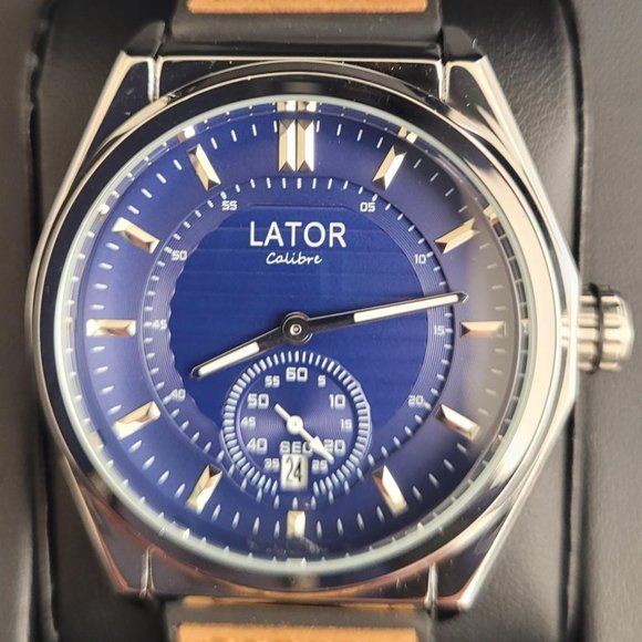 Lator men's watch. NWOT - Picture 2 of 5